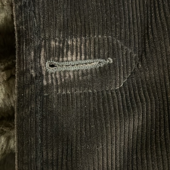 🔹 Vintage 70’s Corduroy Coat with Faux Fur and Wool Lining - Picture 16 of 16